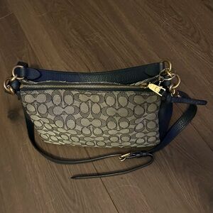 Coach Denim Blue Crossbody Bag